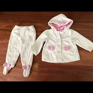 Baby girls warm bundle set, 6-9 mo, Dylan&Abby